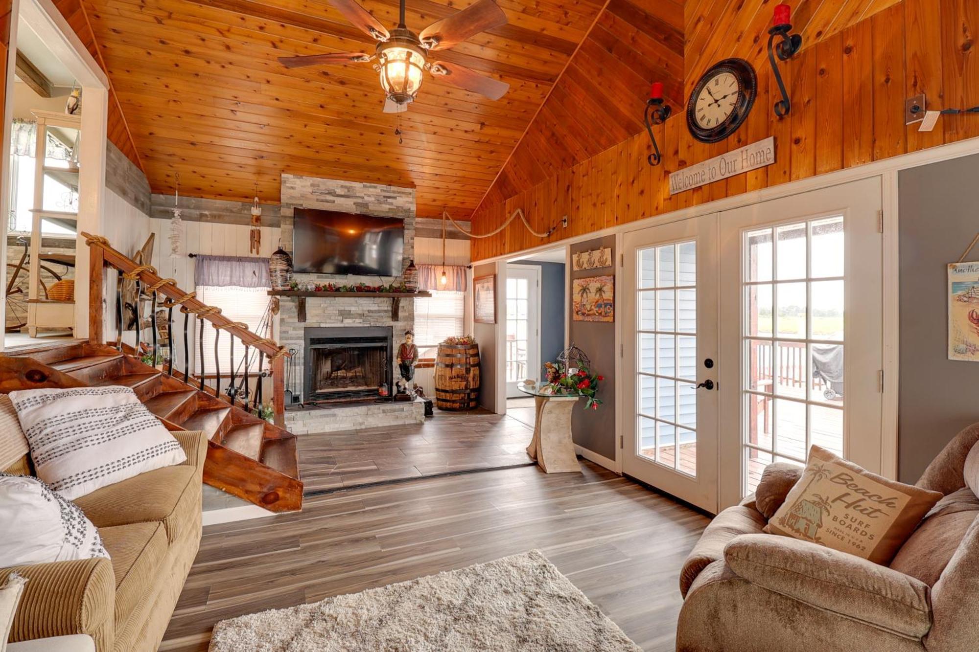 Oceanfront Milford Home With View And Boat Access Eksteriør bilde