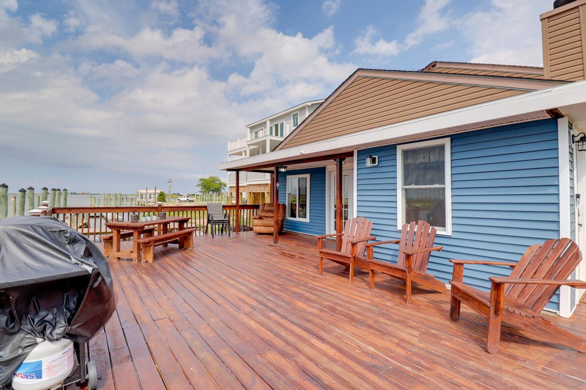 Oceanfront Milford Home With View And Boat Access Eksteriør bilde